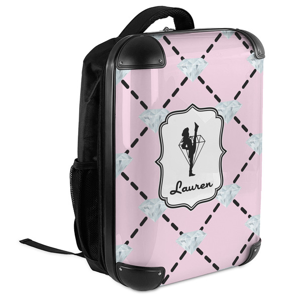 Diamond Dancers 18" Hard Shell Backpacks - ANGLED VIEW