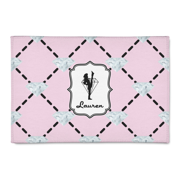 Custom Diamond Dancers Patio Rug (Personalized)