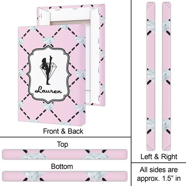 Diamond Dancers 20x30 - Canvas Print - Approval