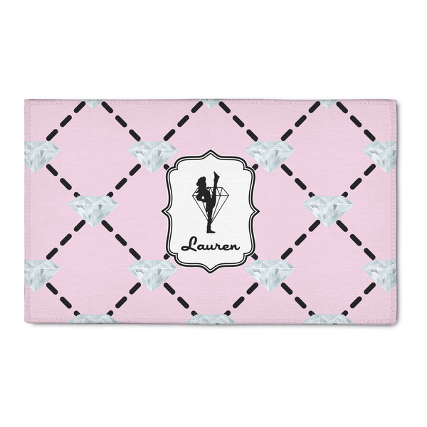 Custom Diamond Dancers 3' x 5' Indoor Area Rug (Personalized)