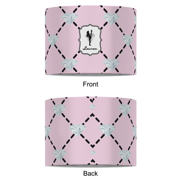 Diamond Dancers 8" Drum Lampshade - APPROVAL (Fabric)