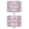 Diamond Dancers 8" Drum Lampshade - APPROVAL (Fabric)