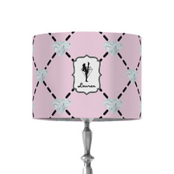 Diamond Dancers 8" Drum Lamp Shade - Fabric (Personalized)