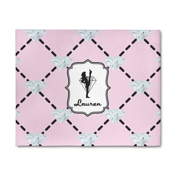 Custom Diamond Dancers 8' x 10' Patio Rug (Personalized)