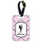 Diamond Dancers Metal Luggage Tag w/ Name or Text