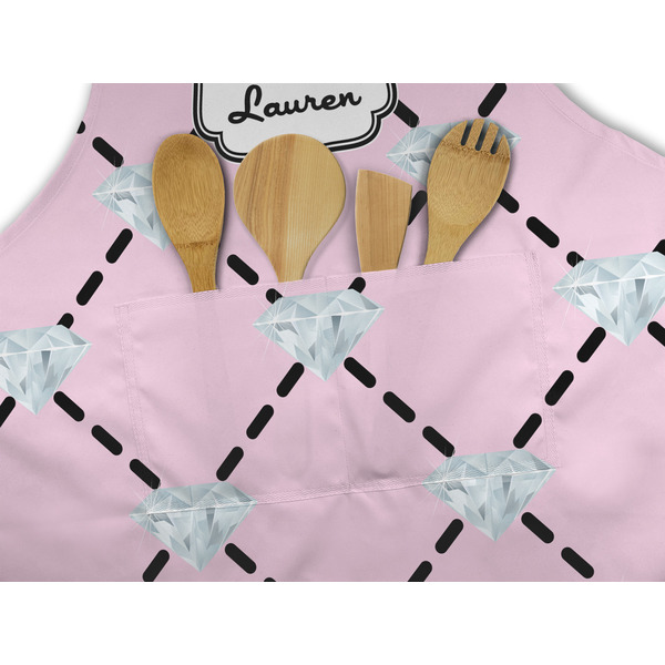 Diamond Dancers Apron - Pocket Detail with Props