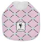 Diamond Dancers Jersey Knit Baby Bib w/ Name or Text