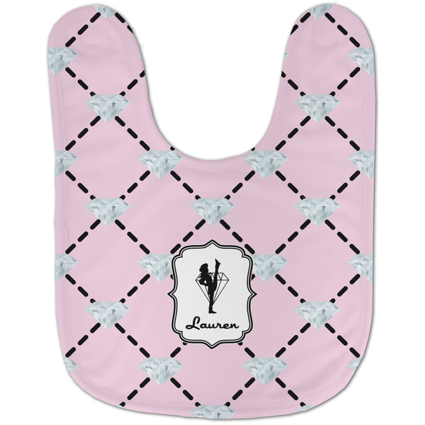 Diamond Dancers Baby Bib - AFT flat