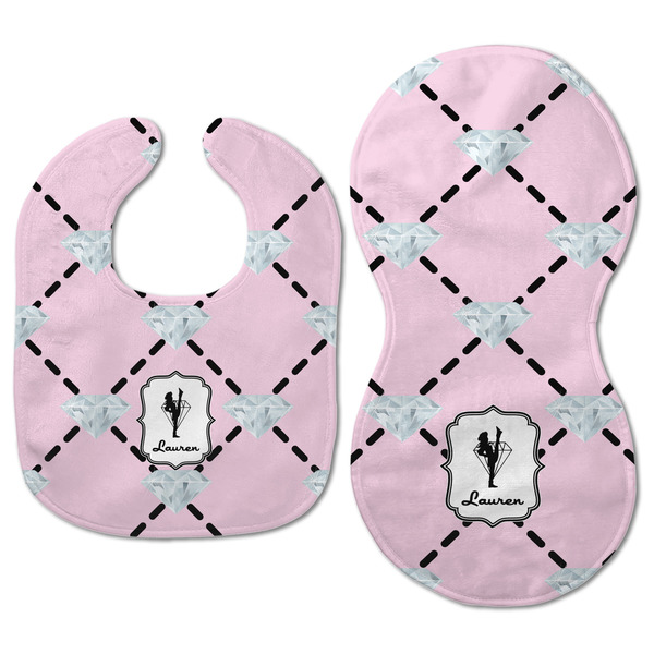 Diamond Dancers Baby Bib & Burp Set - Approval (new bib & burp)