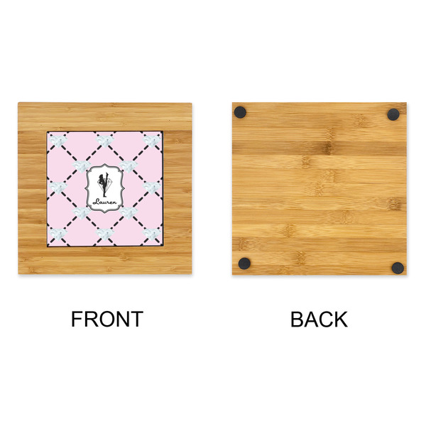 Diamond Dancers Bamboo Trivet with 6" Tile - APPROVAL