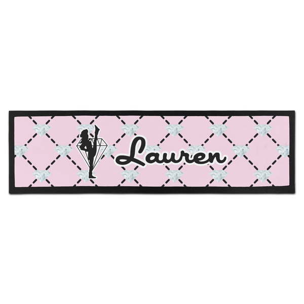 Custom Diamond Dancers Bar Mat - Large (Personalized)