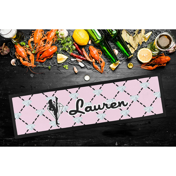 Diamond Dancers Bar Mat - Large - LIFESTYLE
