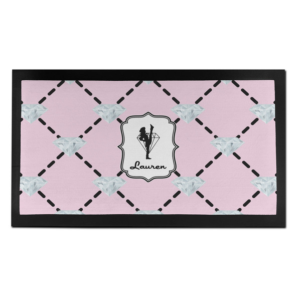 Diamond Dancers Bar Mat - Small - FRONT
