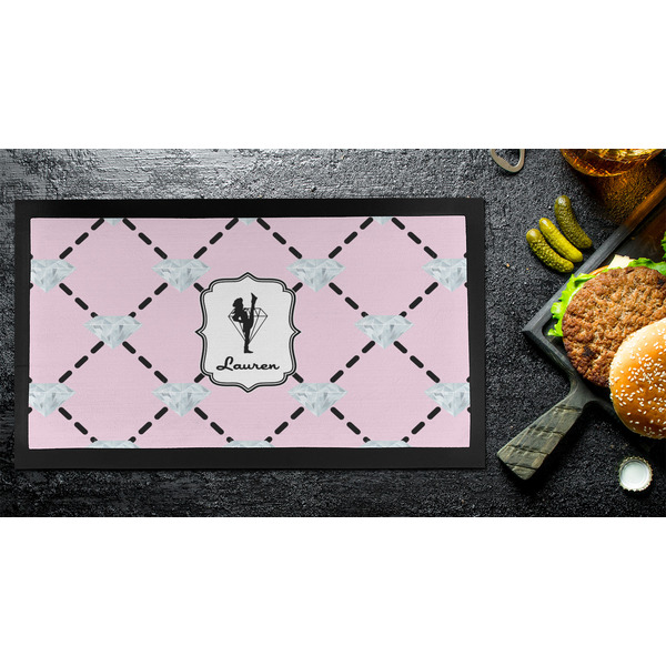 Diamond Dancers Bar Mat - Small - LIFESTYLE
