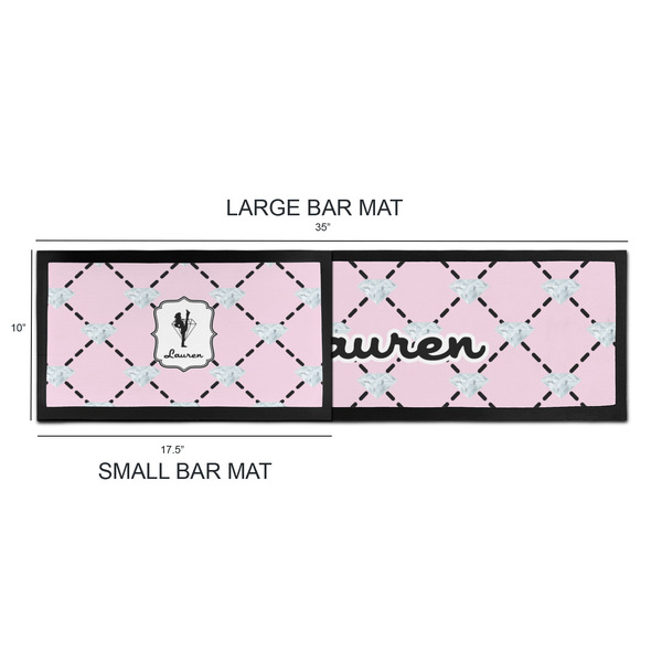 Diamond Dancers Bar Mats - Sizing Chart