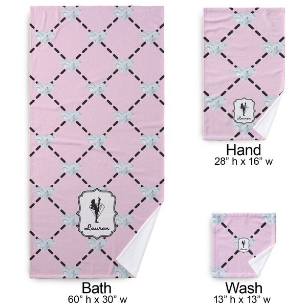 Diamond Dancers Bath Towel Sets - 3-piece - Approval