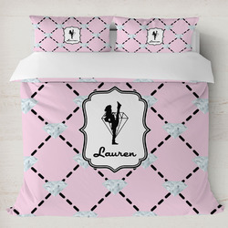 Diamond Dancers Duvet Cover Set - King (Personalized)