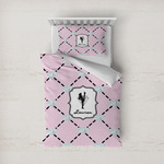 Diamond Dancers Duvet Cover Set - Twin (Personalized)