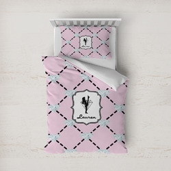 Diamond Dancers Duvet Cover Set - Twin (Personalized)