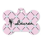 Diamond Dancers Bone Shaped Dog ID Tag (Personalized)