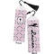 Diamond Dancers Bookmark with tassel - Front and Back