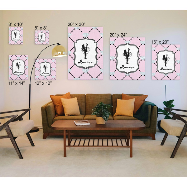 Diamond Dancers Canvas Prints - Multiple Sizes