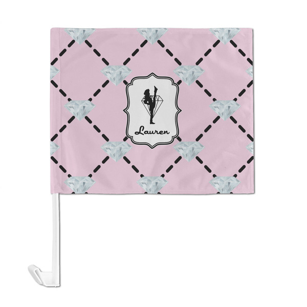 Diamond Dancers Car Flag - Large - FRONT