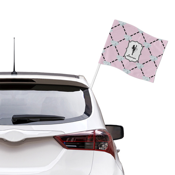 Diamond Dancers Car Flag - Large - LIFESTYLE