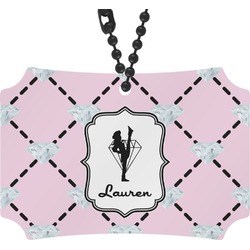 Diamond Dancers Rear View Mirror Ornament (Personalized)