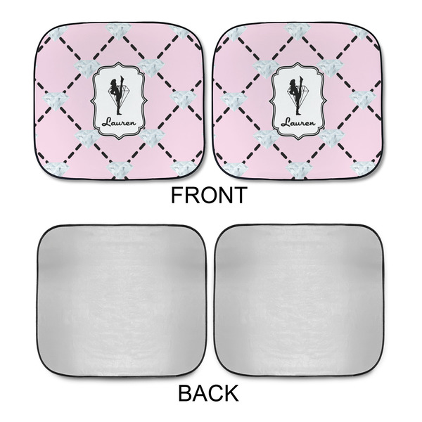 Diamond Dancers Car Sun Shades - APPROVAL