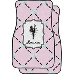 Diamond Dancers Car Floor Mats (Front Seat) (Personalized)