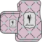 Diamond Dancers Car Floor Mats Set - 2 Front & 2 Back (Personalized)