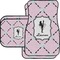 Diamond Dancers Car Floor Mats Set - 2 Front & 2 Back (Personalized)