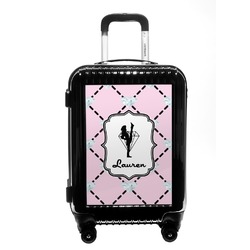 Diamond Dancers Carry On Hard Shell Suitcase (Personalized)