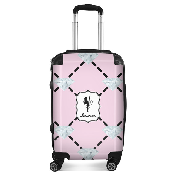 Custom Diamond Dancers Suitcase - 20" Carry On (Personalized)
