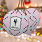 Diamond Dancers Ceramic Ornament w/ Name or Text
