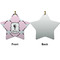 Diamond Dancers Ceramic Flat Ornament - Star Front & Back (APPROVAL)