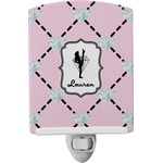 Diamond Dancers Ceramic Night Light (Personalized)