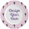 Diamond Dancers Ceramic Dinner Plates (Set of 4) (Personalized)