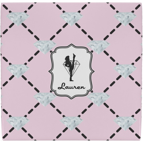 Custom Diamond Dancers Ceramic Tile Hot Pad (Personalized)