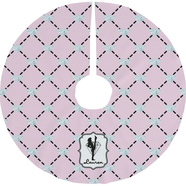 Custom Diamond Dancers Tree Skirt