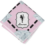 Diamond Dancers Cloth Cocktail Napkin - Single w/ Name or Text