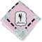 Diamond Dancers Cloth Napkins - Personalized Lunch (Folded Four Corners)