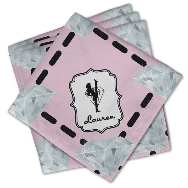 Diamond Dancers Cloth Napkins - Personalized Lunch (PARENT MAIN Set of 4)