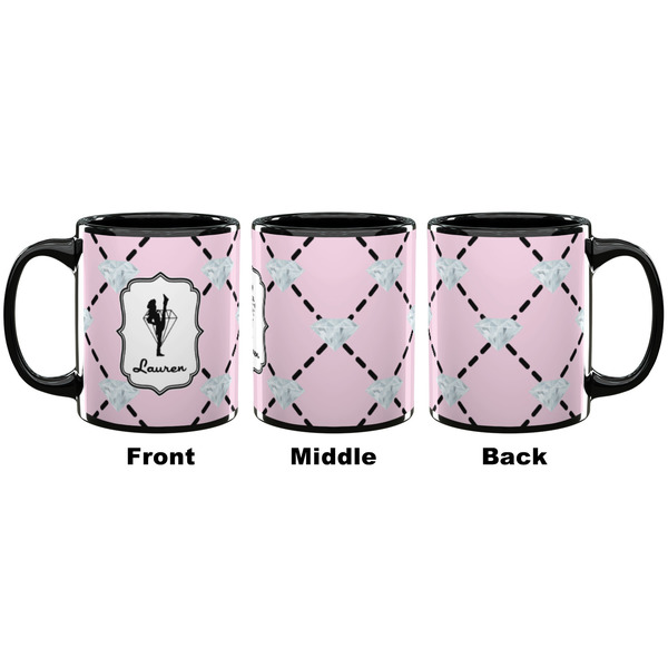 Diamond Dancers Coffee Mug - 11 oz - Black APPROVAL