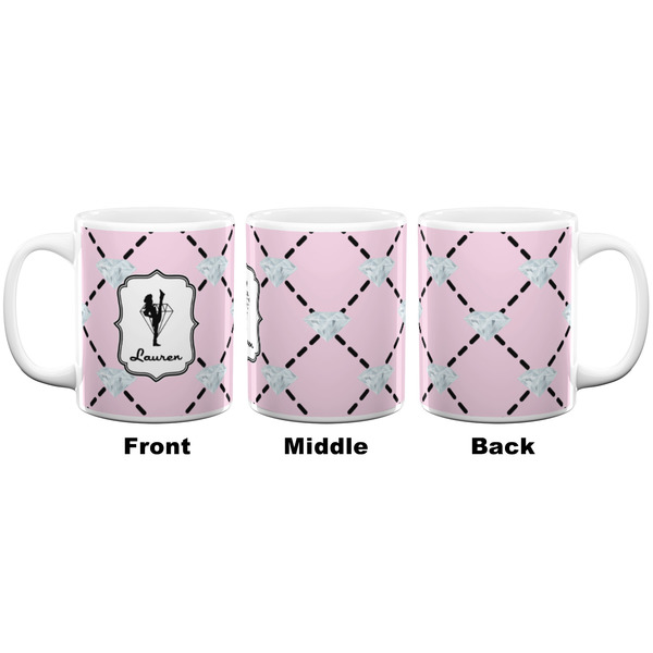 Diamond Dancers Coffee Mug - 11 oz - White APPROVAL