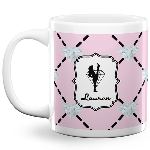 Diamond Dancers Coffee Mug - 20 oz - White