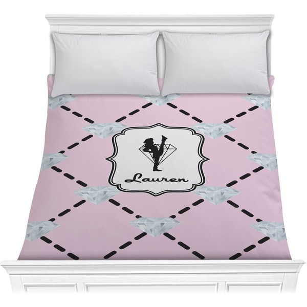 Custom Diamond Dancers Comforter - Full / Queen (Personalized)