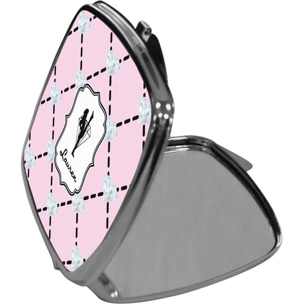 Diamond Dancers Compact Mirror (Side View)