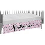 Diamond Dancers Crib Skirt (Personalized)